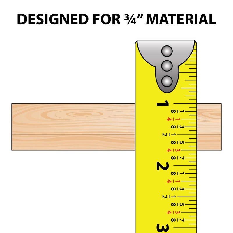 Outwater Plastics Black 3/4'' Styrene Plastic U-Channel/C-Channel 36 Inch Lengths (Pack of 4) - Image 3
